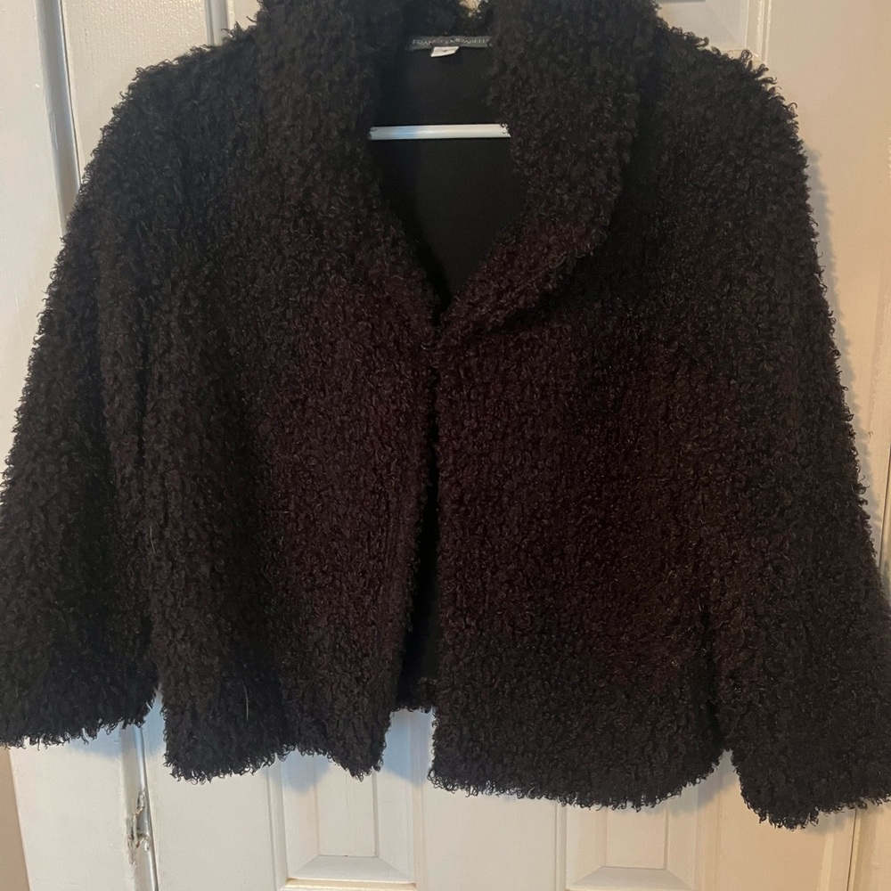 FRANCO MIRABELLI short teddy jacket